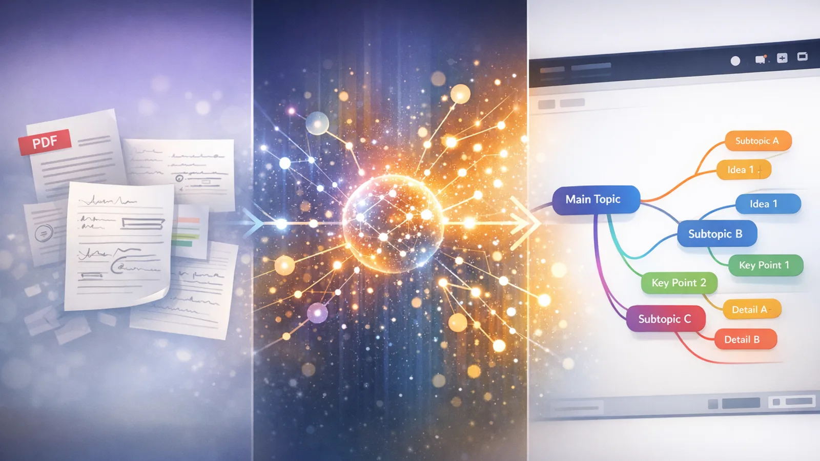 Cover image for AI Mind Map Generator: Create Visual Study Maps from Notes (2026)