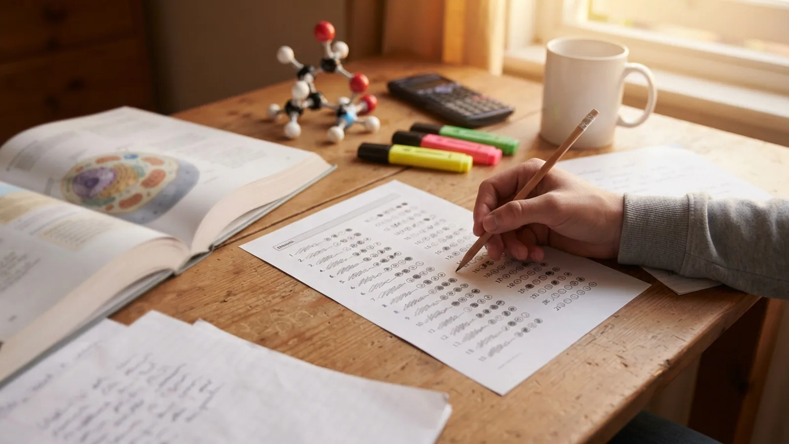Simulazione semestre filtro: quiz di biologia, chimica e fisica