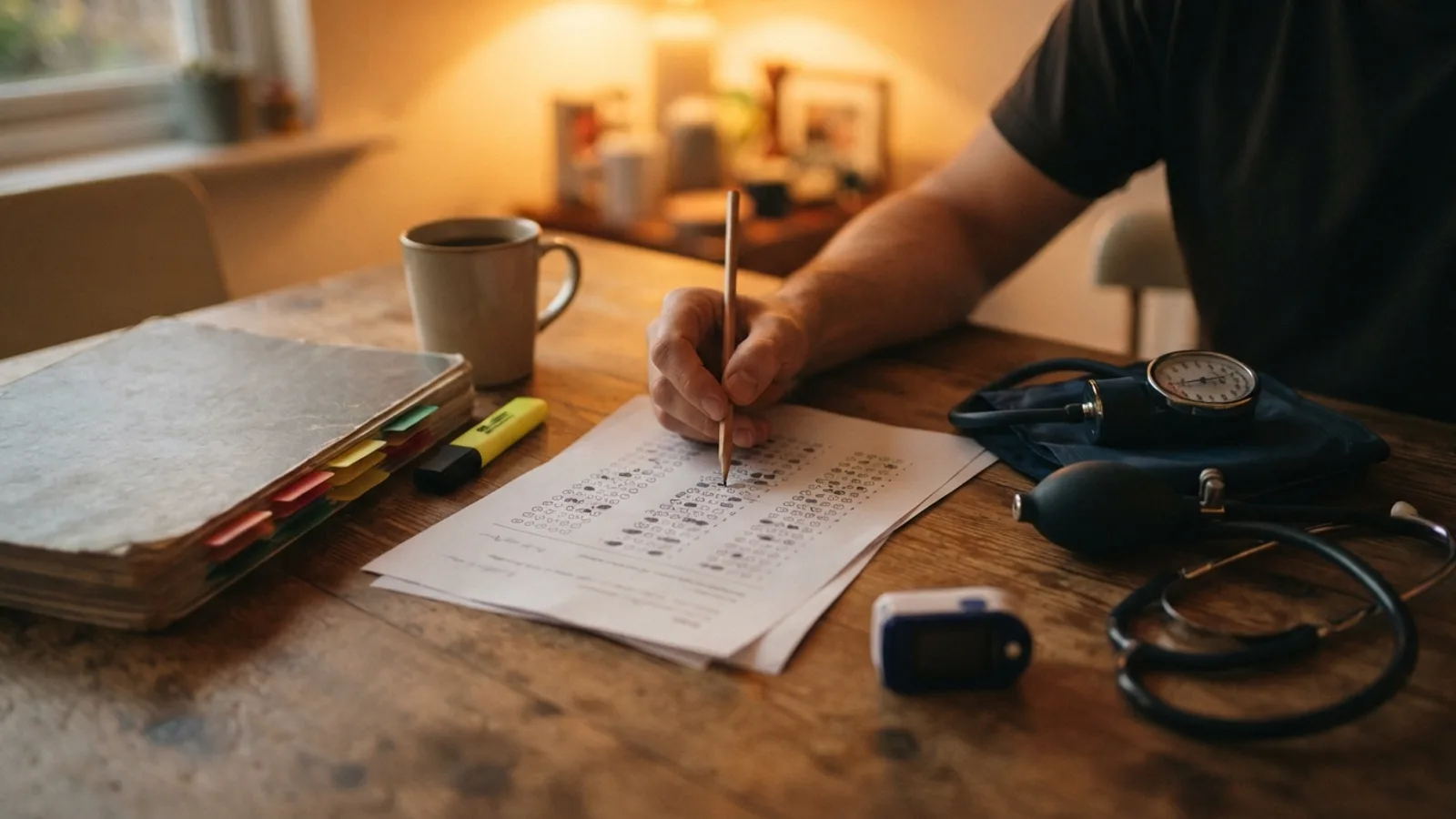 Test TCAE y test de auxiliar de enfermería con respuestas